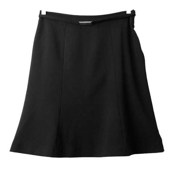 Moschino Wool Blend Pencil Skirt Women Size 8 Black...